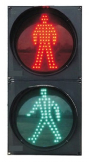 TQ-SRX 200-3-2 LED Pedestrian Traffic Light